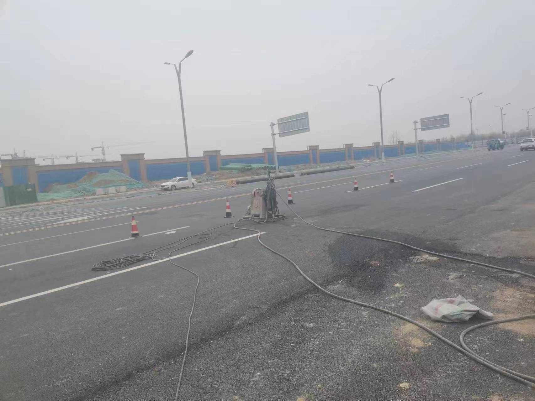 常平镇马路注浆